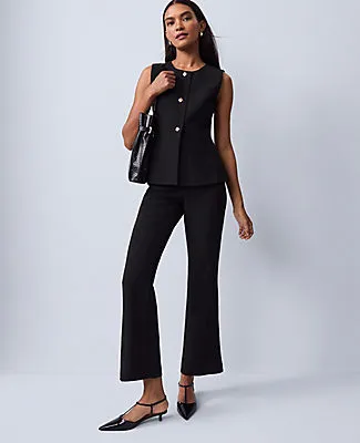 Ann Taylor Petite Crew Neck Peplum Vest sold by Ann Taylor product image thumbnail 3