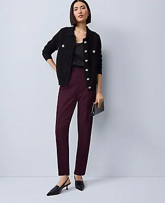 Ann Taylor The Petite Natalie Pant in Houndstooth sold by Ann Taylor