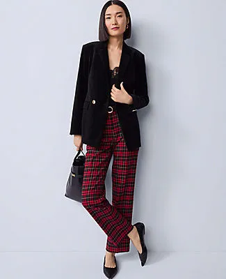 Ann Taylor The Petite Sophia Pant in Plaid sold by Ann Taylor product image thumbnail 5