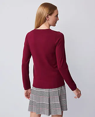 Ann Taylor Essential Crew Neck Sweater sold by Ann Taylor product image thumbnail 2