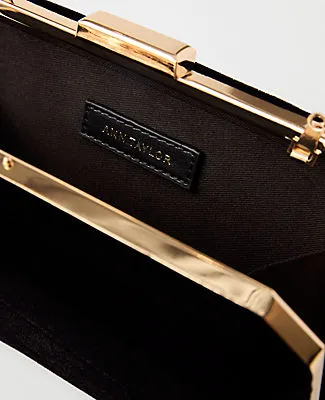 Ann Taylor Beveled Velvet Clutch sold by Ann Taylor product image thumbnail 2