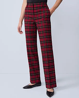 Ann Taylor The Sophia Pant in Plaid sold by Ann Taylor product image thumbnail 2