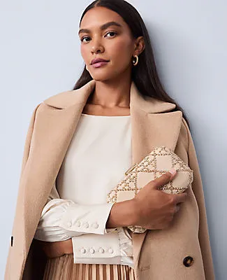 Ann Taylor Petite Satin Boat Neck Popover Top sold by Ann Taylor product image thumbnail 3