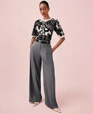 Ann Taylor The Petite Modern Wide Leg Trouser sold by Ann Taylor product image thumbnail 4
