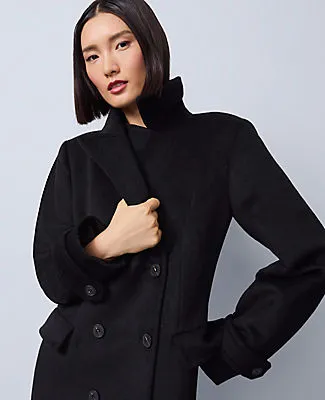 Ann Taylor Fitted Double Breasted Long Coat sold by Ann Taylor product image thumbnail 4