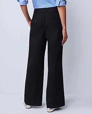 Ann Taylor The Belted Wide-Leg Pant sold by Ann Taylor product image thumbnail 3