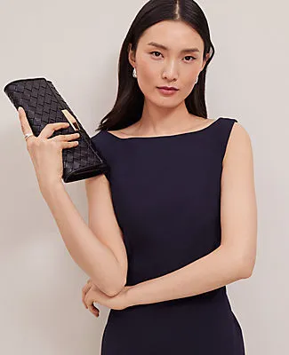 Ann Taylor The Petite Boatneck Dress in Seasonless Stretch sold by Ann Taylor product image thumbnail 3