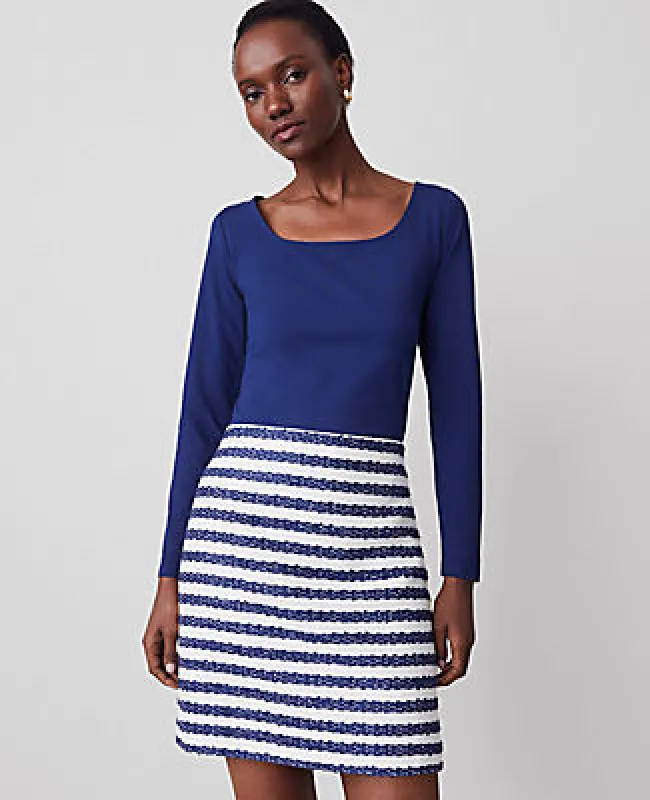 Ann Taylor Square Neck Top sold by Ann Taylor