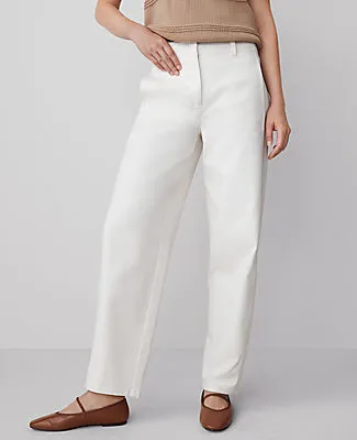 Ann Taylor Weekend Collection Seamed Barrel Ankle Pant sold by Ann Taylor product image thumbnail 2