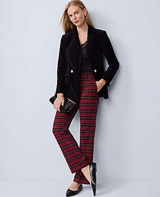 Ann Taylor The Petite Sophia Pant in Plaid sold by Ann Taylor