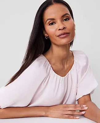 Ann Taylor Bubble Hem Top sold by Ann Taylor product image thumbnail 3
