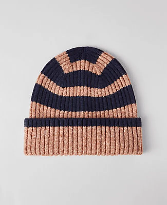 Ann Taylor Striped Winter Beanie sold by Ann Taylor