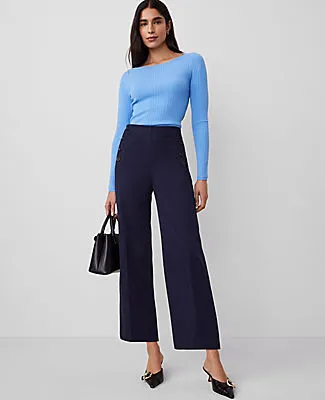Ann Taylor The Sailor Grace Straight Pant sold by Ann Taylor