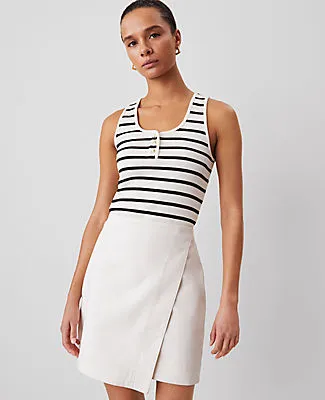 Ann Taylor Weekend Collection Effortless Wrap Skirt sold by Ann Taylor