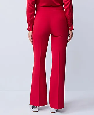 Ann Taylor The Flare Trouser in Fluid Crepe — Curvy Fit sold by Ann Taylor product image thumbnail 2