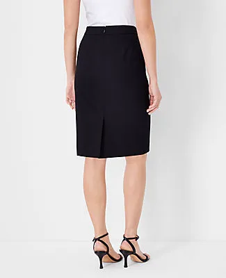 Ann Taylor The Seamed Pencil Skirt in Seasonless Stretch sold by Ann Taylor product image thumbnail 2