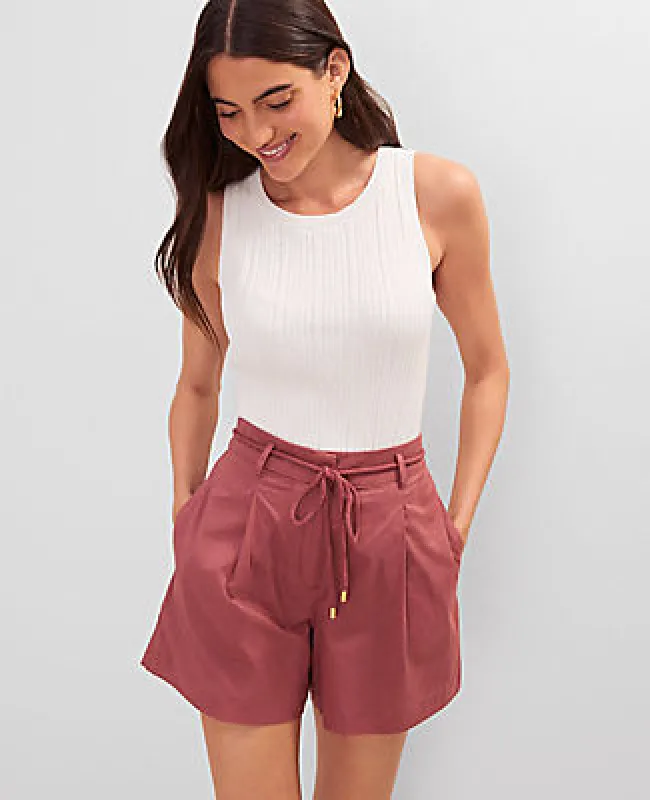 Ann Taylor Weekend Collection Ribbed Tank Top sold by Ann Taylor