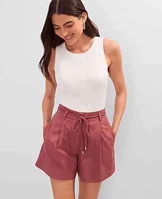 Ann Taylor Weekend Collection Ribbed Tank Top sold by Ann Taylor