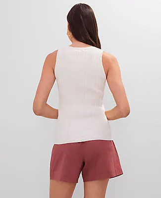 Ann Taylor Weekend Collection Ribbed Tank Top sold by Ann Taylor product image thumbnail 2