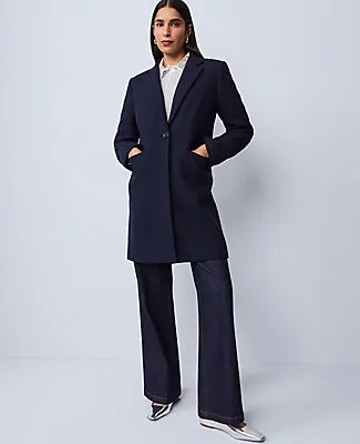 Ann Taylor Petite Chesterfield Coat sold by Ann Taylor product image thumbnail 3