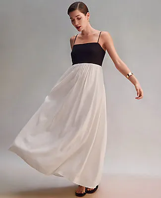 Ann Taylor Petite Strappy Linen Blend Maxi Dress sold by Ann Taylor product image thumbnail 5