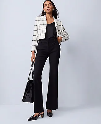 Ann Taylor The Petite Jayne Trouser in Ponte sold by Ann Taylor product image thumbnail 4