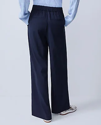 Ann Taylor Petite Wide-Leg Jogger Pant sold by Ann Taylor product image thumbnail 3