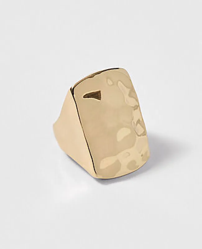 Ann Taylor Metal Rectangle Ring sold by Ann Taylor