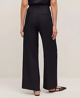 Ann Taylor The Wide-Leg Pant in Linen Blend sold by Ann Taylor product image thumbnail 3