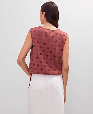 Ann Taylor Weekend Collection Bubble Hem Top sold by Ann Taylor product image thumbnail 2