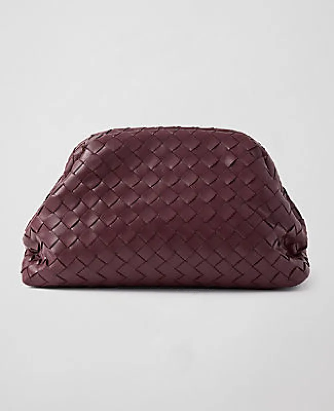 Ann Taylor Woven Clutch sold by Ann Taylor