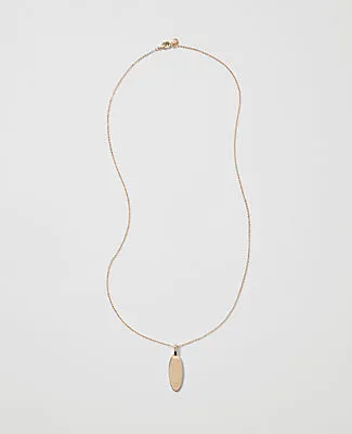 Ann Taylor Metal Pendant Necklace sold by Ann Taylor