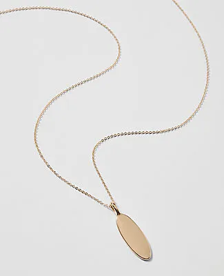 Ann Taylor Metal Pendant Necklace sold by Ann Taylor product image thumbnail 2