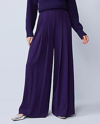 Ann Taylor The Triple Pleat Palazzo Pant sold by Ann Taylor product image thumbnail 3