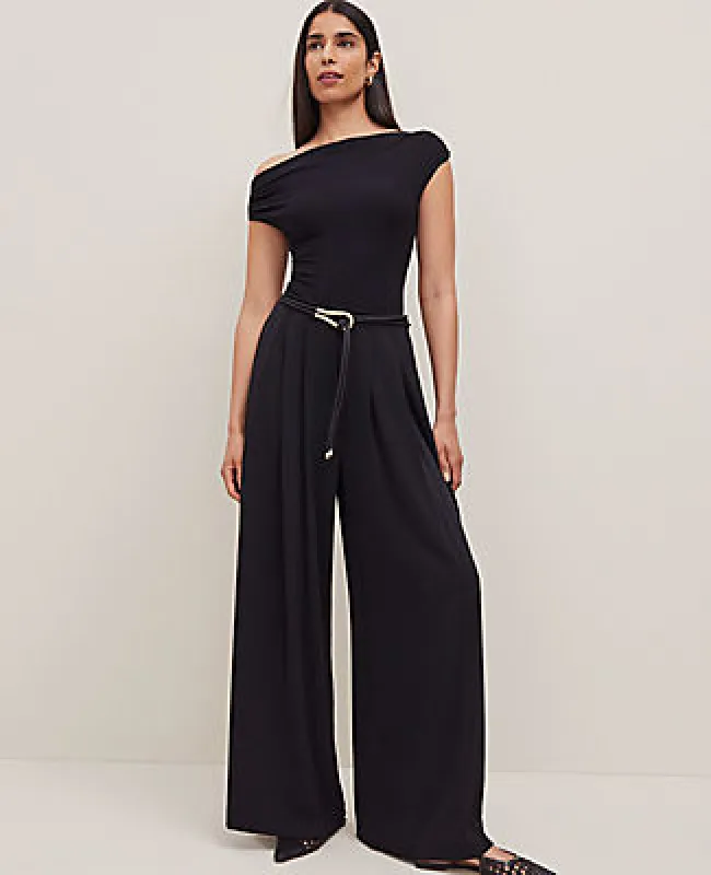 Ann Taylor The Petite Triple Pleat Palazzo Pant sold by Ann Taylor