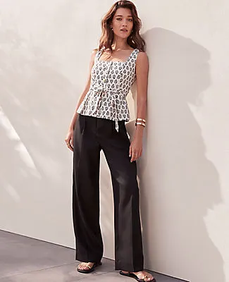Ann Taylor The Petite Relaxed Ankle Pant sold by Ann Taylor product image thumbnail 4