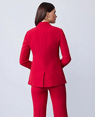 Ann Taylor The Two Button Blazer in Fluid Crepe sold by Ann Taylor product image thumbnail 2