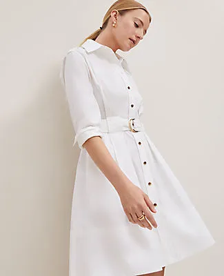 Ann Taylor Flare Pocket Shirtdress sold by Ann Taylor product image thumbnail 3