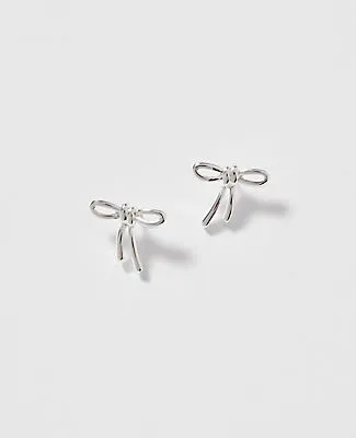 Ann Taylor Mini Bow Stud Earrings sold by Ann Taylor