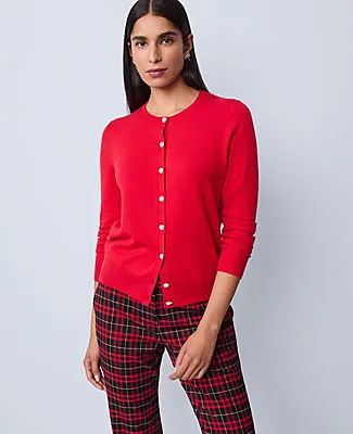 Ann Taylor Petite Embellished Ann Cardigan sold by Ann Taylor
