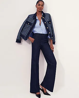 Ann Taylor The Denim Trouser sold by Ann Taylor product image thumbnail 4