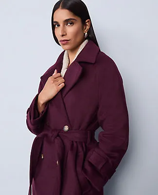 Ann Taylor Petite Belted Trench Coat sold by Ann Taylor product image thumbnail 3