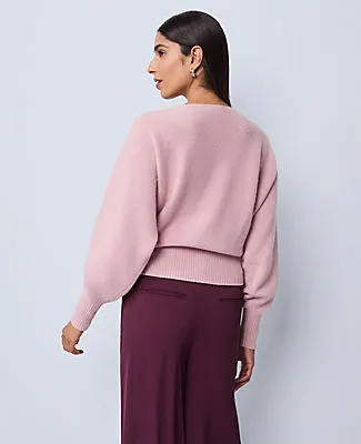 Ann Taylor Cashmere V-Neck Sweater sold by Ann Taylor product image thumbnail 2