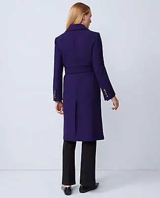 Ann Taylor Petite Belted Notch Collar Coat sold by Ann Taylor product image thumbnail 2