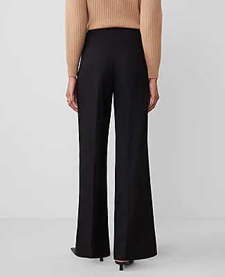 Ann Taylor The Button Trim Sailor Wide-Leg Pant sold by Ann Taylor product image thumbnail 3