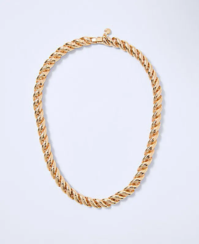 Ann Taylor Metal Link Necklace sold by Ann Taylor