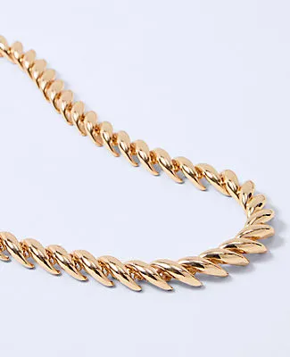 Ann Taylor Metal Link Necklace sold by Ann Taylor product image thumbnail 2