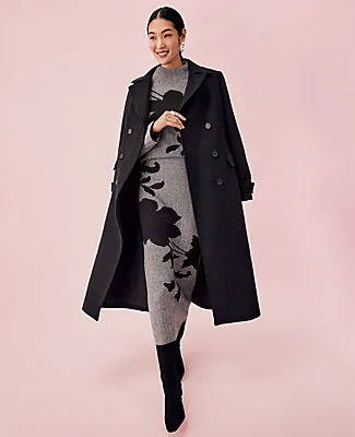 Ann Taylor Fitted Double Breasted Long Coat sold by Ann Taylor product image thumbnail 5