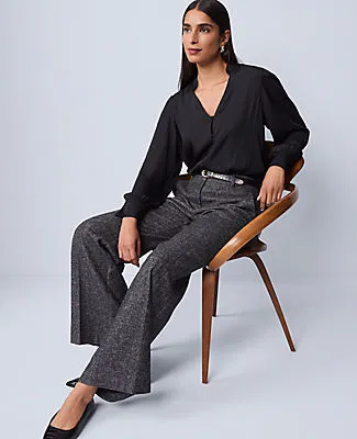 Ann Taylor V-Neck Popover Top sold by Ann Taylor product image thumbnail 4