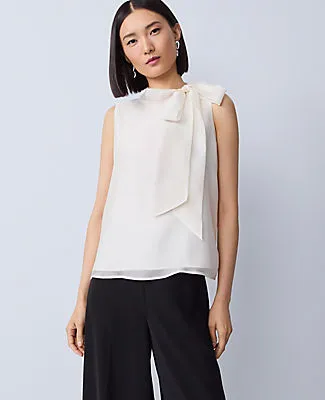 Ann Taylor Tie Neck Halter Top sold by Ann Taylor product image thumbnail 3